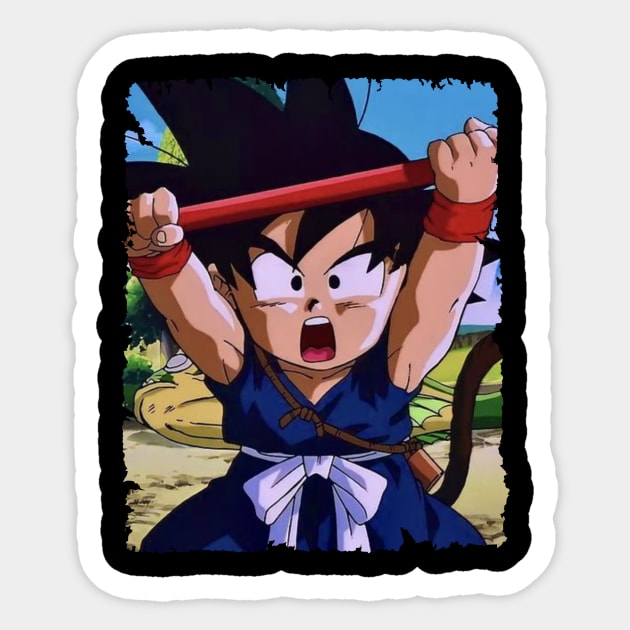 SON GOTEN MERCH VTG Sticker by Melesz.Ink Tattoo